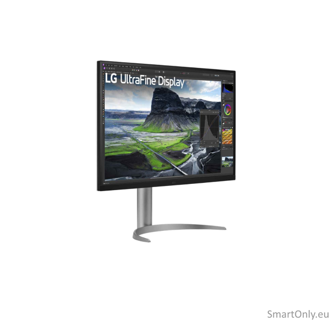 LG | 32UQ850V-W | 32 " | IPS | UHD | 16:9 | 60 Hz | 5 ms | 3840 x 2160 pixels | 400 cd/m² | HDMI ports quantity 2 | Silver 3