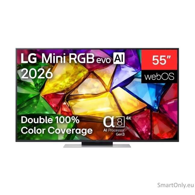 LG 55MRGB87B3B 55" (139 cm) 4K Mini RGB evo Smart TV | LG 14