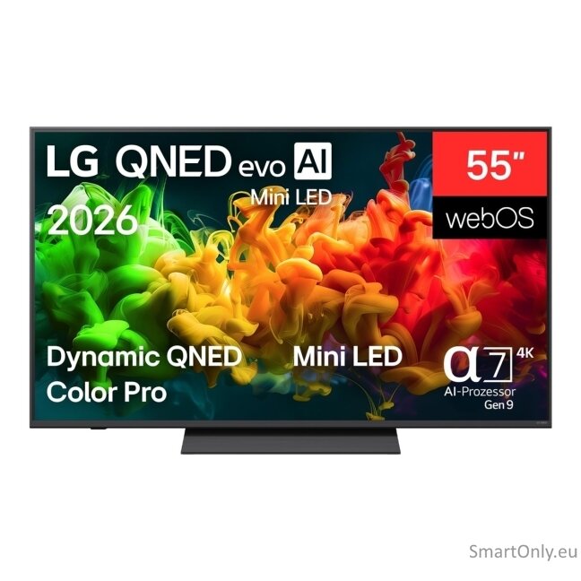 LG 55QNED8EB3B 55" (139 cm) 4K QNED evo MiniLED Smart TV | LG 13