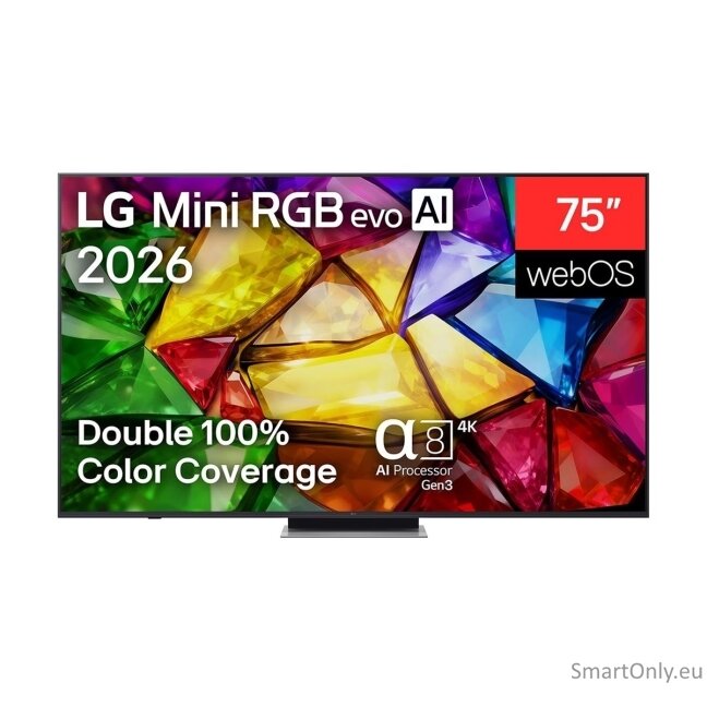 LG 75MRGB87B3B 75" (189 cm) 4K Mini RGB evo Smart TV | LG 14