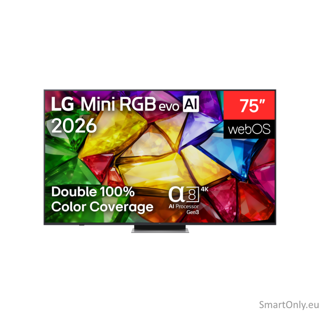 LG 75MRGB87B3B 75" (189 cm) 4K Mini RGB evo Smart TV | LG