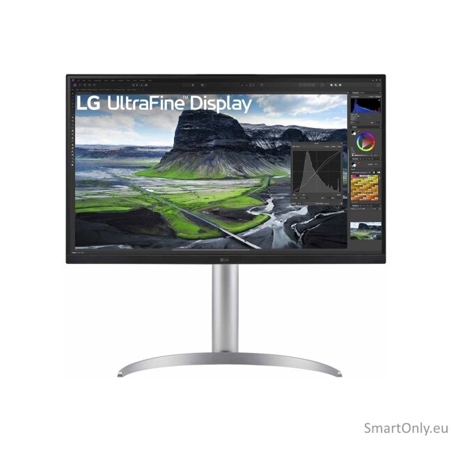 LG | 7UQ850V-W | 27 " | IPS | 16:9 | 60 Hz | 5 ms | 3840 x 2160 pixels | 400 cd/m² | HDMI ports quantity 2 7