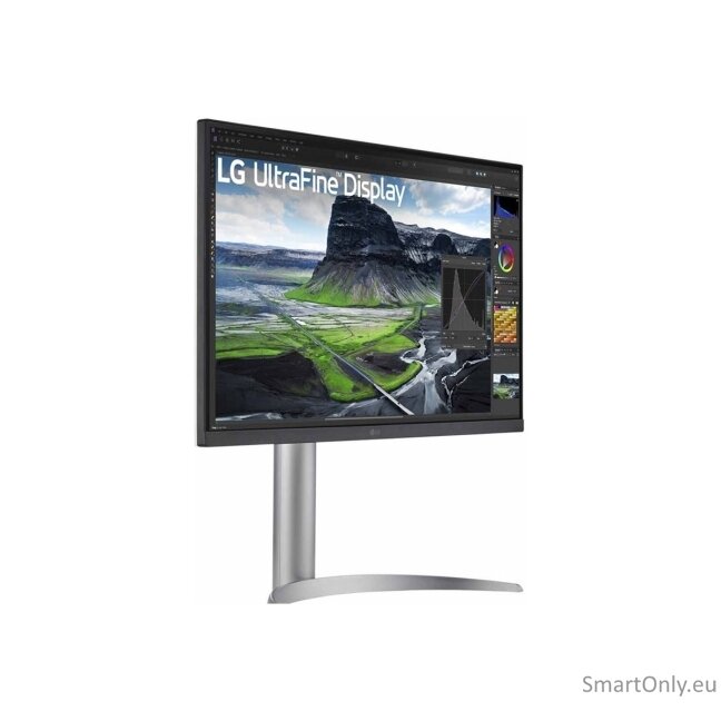 LG | 7UQ850V-W | 27 " | IPS | 16:9 | 60 Hz | 5 ms | 3840 x 2160 pixels | 400 cd/m² | HDMI ports quantity 2 11 LG | 7UQ850V-W | 27 " | IPS | 16:9 | 60 Hz | 5 ms | 3840 x 2160 pixels | 400 cd/m² | HDMI ports quantity 2 11