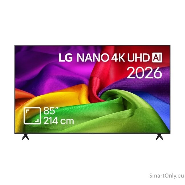 LG NANO 4K AI TV | 85NU800B3LA | 85 | Smart TV | webOS | UHD | Black 14 LG NANO 4K AI TV | 85NU800B3LA | 85 | Smart TV | webOS | UHD | Black 14