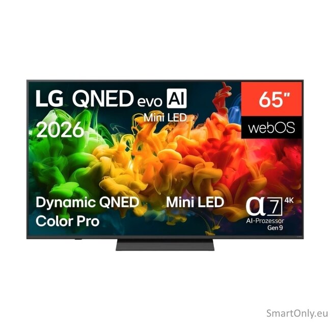 LG QNED 4K evo AI Mini LED TV | 65QNED8EB3B | 65 | Smart TV | webOS | UHD | Black 12 LG QNED 4K evo AI Mini LED TV | 65QNED8EB3B | 65 | Smart TV | webOS | UHD | Black 12