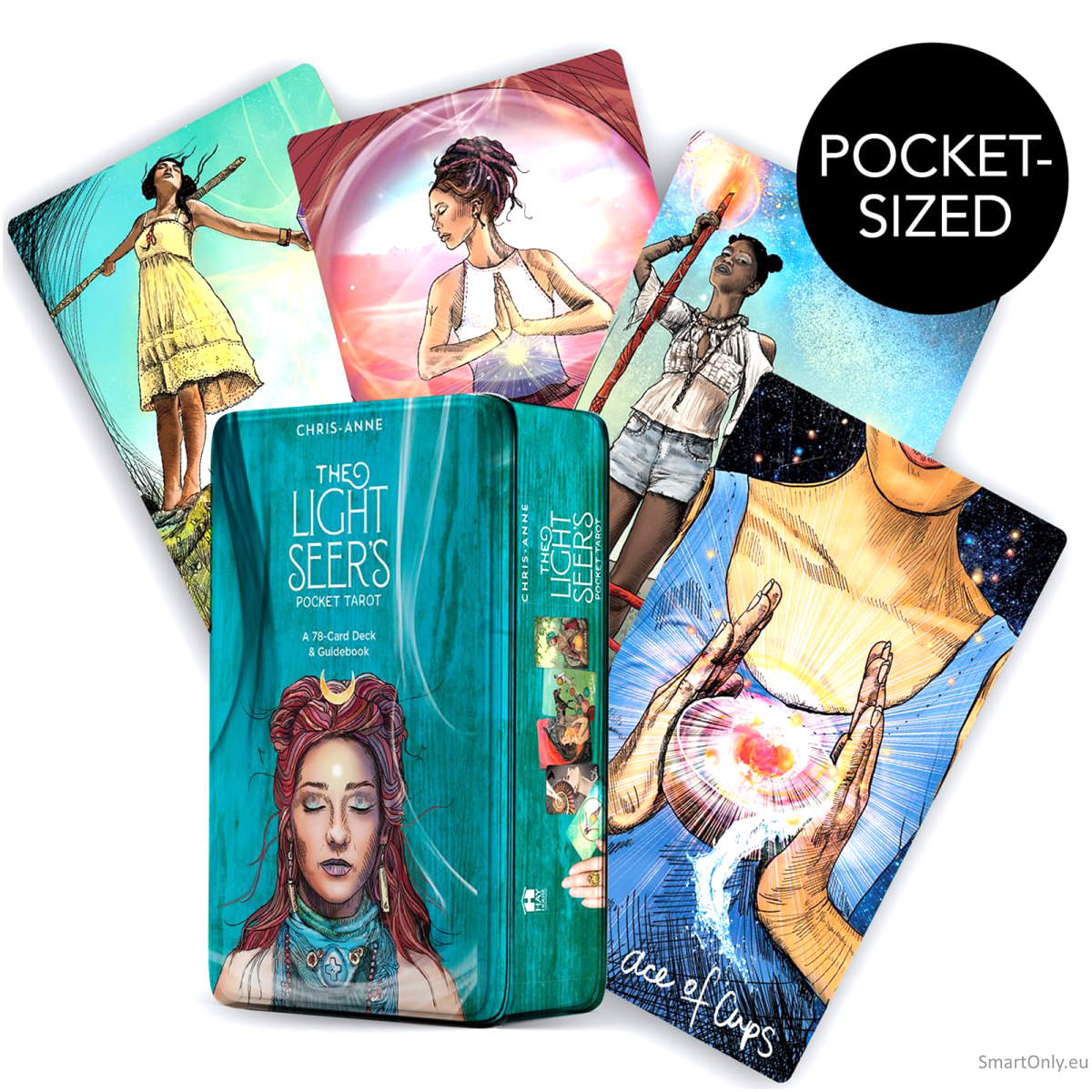 Light Seer Pocket Tarot kortos Hay House Light Seer Pocket Tarot kortos Hay House