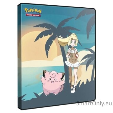 Lillie and Clefairy 9 kišenių albumas Pokémon Ultra Pro