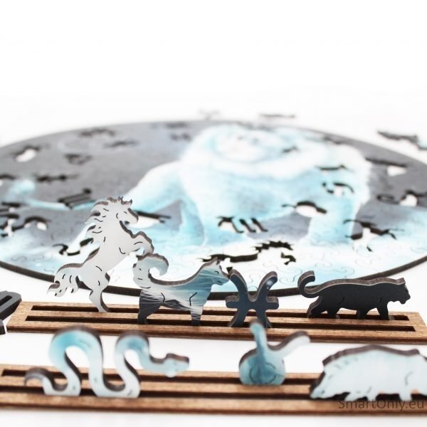 Liūtas (Zodiakai) Dėlionė Iš Medžio (200 detalių) Fantasy Puzzles 2 Liūtas (Zodiakai) Dėlionė Iš Medžio (200 detalių) Fantasy Puzzles 2