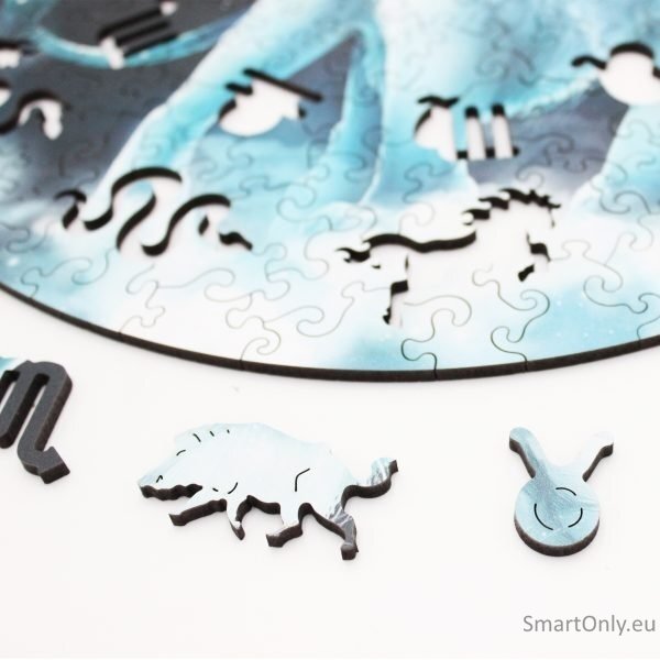 Liūtas (Zodiakai) Dėlionė Iš Medžio  (200 detalių) Fantasy Puzzles 3