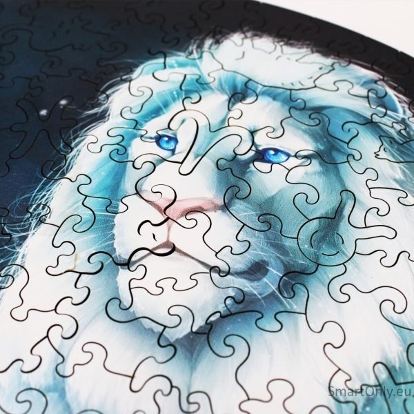 Liūtas (Zodiakai) Dėlionė Iš Medžio (200 detalių) Fantasy Puzzles 4 Liūtas (Zodiakai) Dėlionė Iš Medžio (200 detalių) Fantasy Puzzles 4