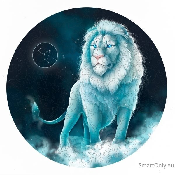 Liūtas (Zodiakai) Dėlionė Iš Medžio (200 detalių) Fantasy Puzzles 6 Liūtas (Zodiakai) Dėlionė Iš Medžio (200 detalių) Fantasy Puzzles 6