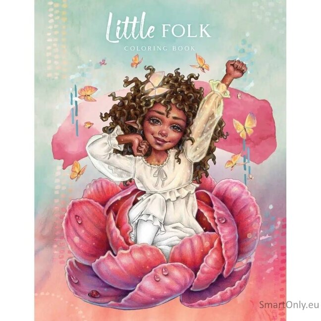 Little Folk spalvinimo knyga Blue Angel Little Folk spalvinimo knyga Blue Angel