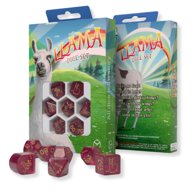 Llama kauliukų rinkinys: Puffy Q-WORKSHOP