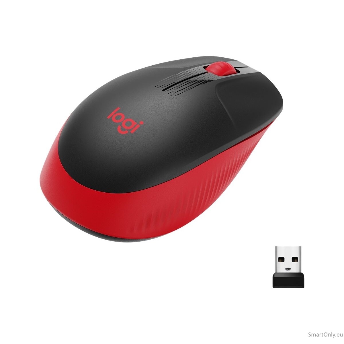 Logitech | Full size Mouse | M190 | Wireless | USB | Red Logitech | Full size Mouse | M190 | Wireless | USB | Red