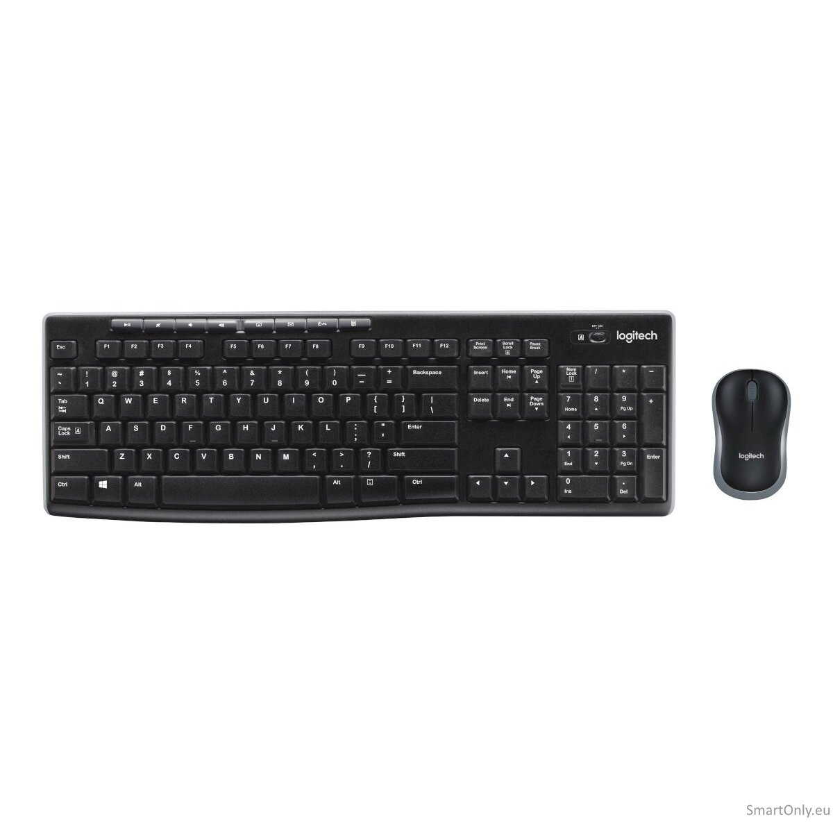 Logitech MK270 Wireless Keyboard and Mouse Combo, Black 4