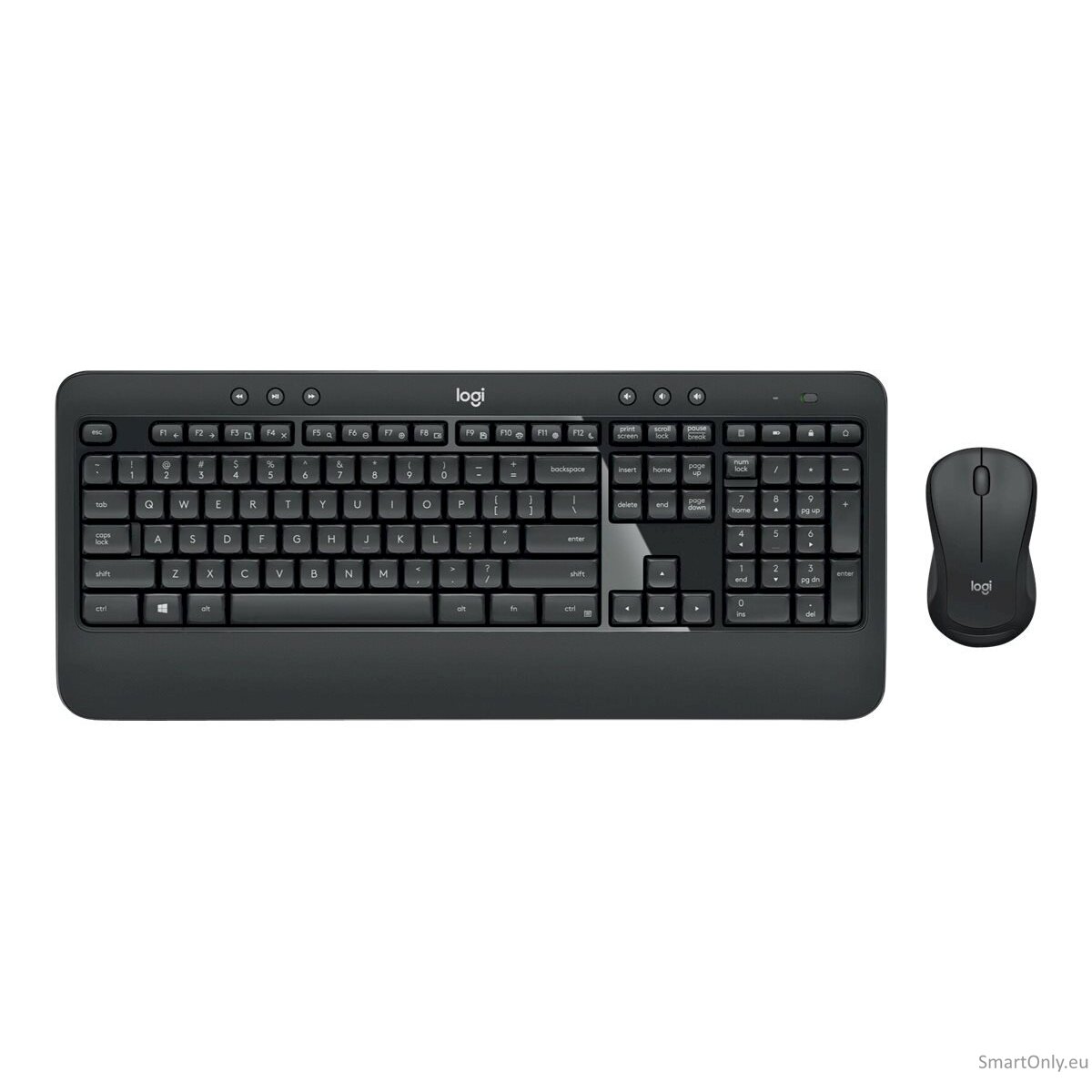 Logitech MK540 Advanced Keyboard and Mouse Set Wireless Mouse included Batteries included US Wireless connection USB Black 5 Logitech MK540 Advanced Keyboard and Mouse Set Wireless Mouse included Batteries included US Wireless connection USB Black 5