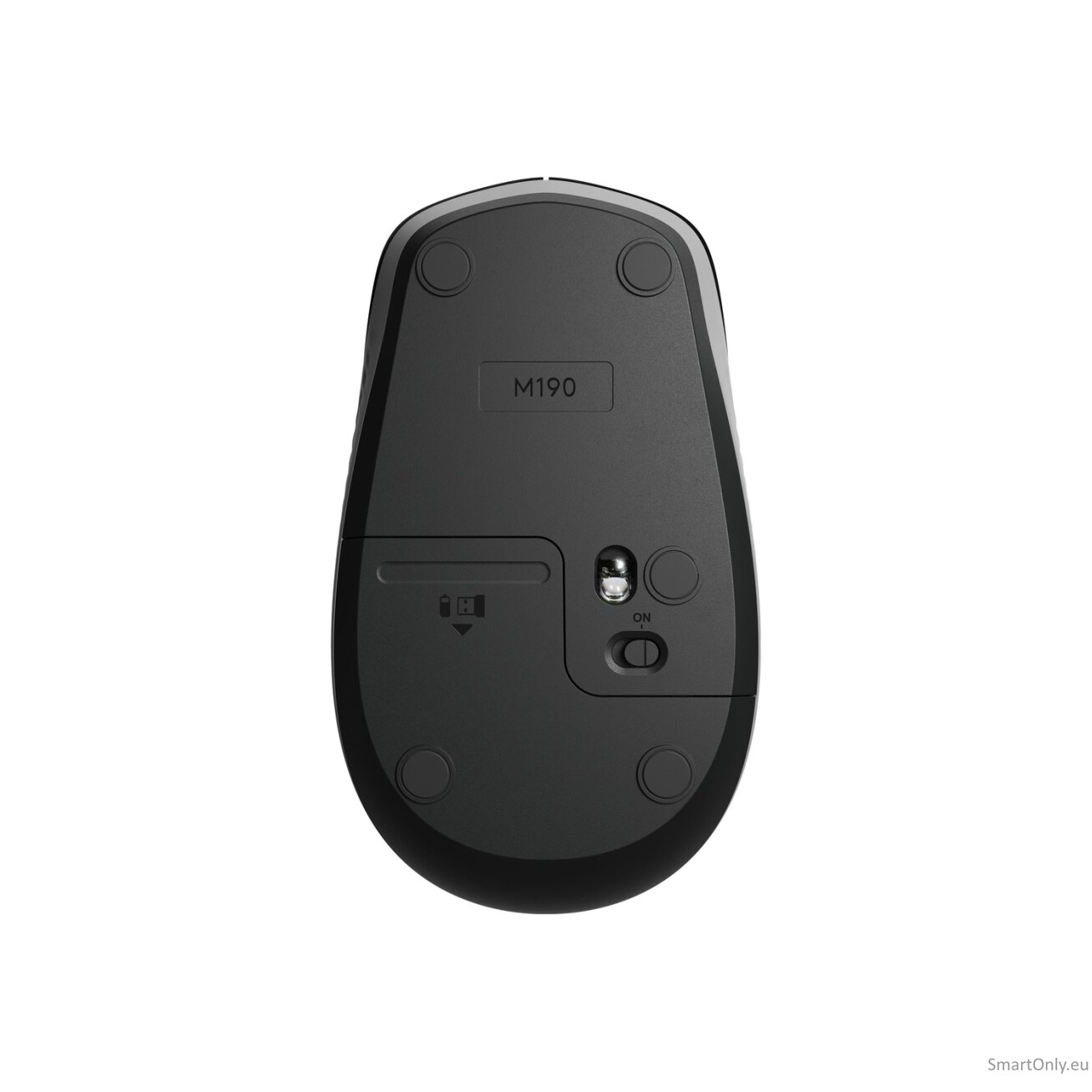 Logitech | Full size Mouse | M190 | Wireless | USB | Mid Grey 11 Logitech | Full size Mouse | M190 | Wireless | USB | Mid Grey 11