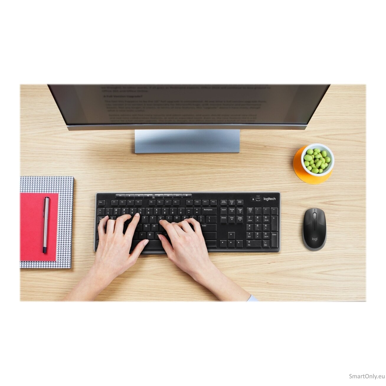 Logitech | Full size Mouse | M190 | Wireless | USB | Mid Grey 12 Logitech | Full size Mouse | M190 | Wireless | USB | Mid Grey 12