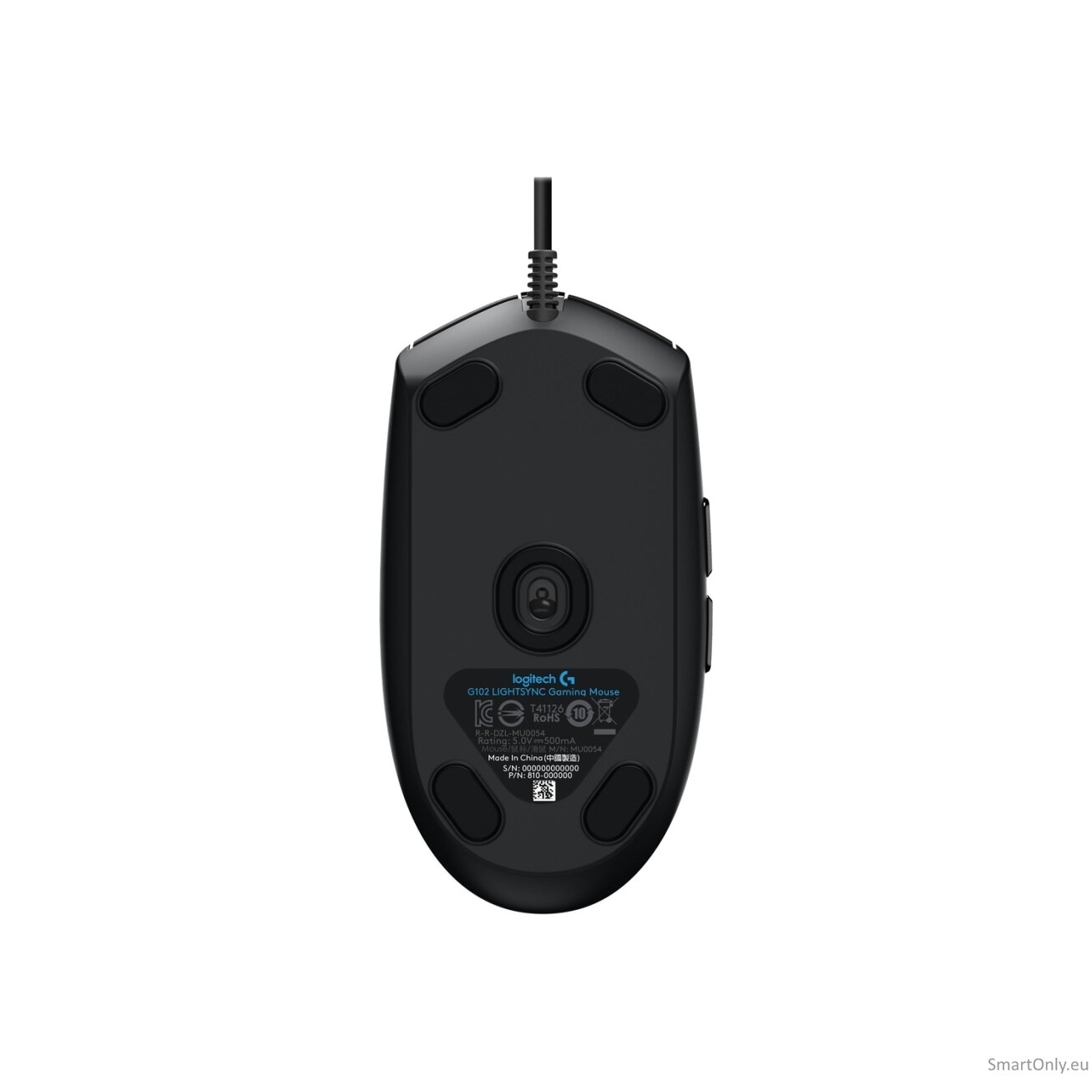 Logitech | Gaming Mouse | G102 LIGHTSYNC | Wired | USB | Black 6 Logitech | Gaming Mouse | G102 LIGHTSYNC | Wired | USB | Black 6
