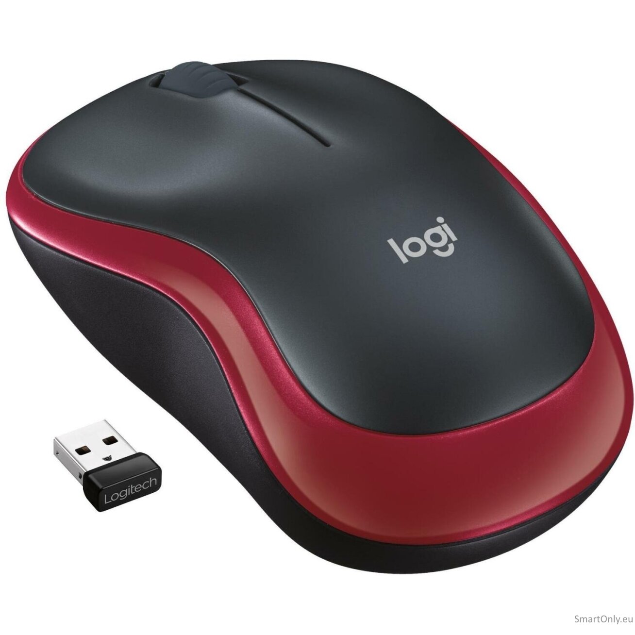 Logitech | Mouse | M185 | Wireless | Red 4 Logitech | Mouse | M185 | Wireless | Red 4