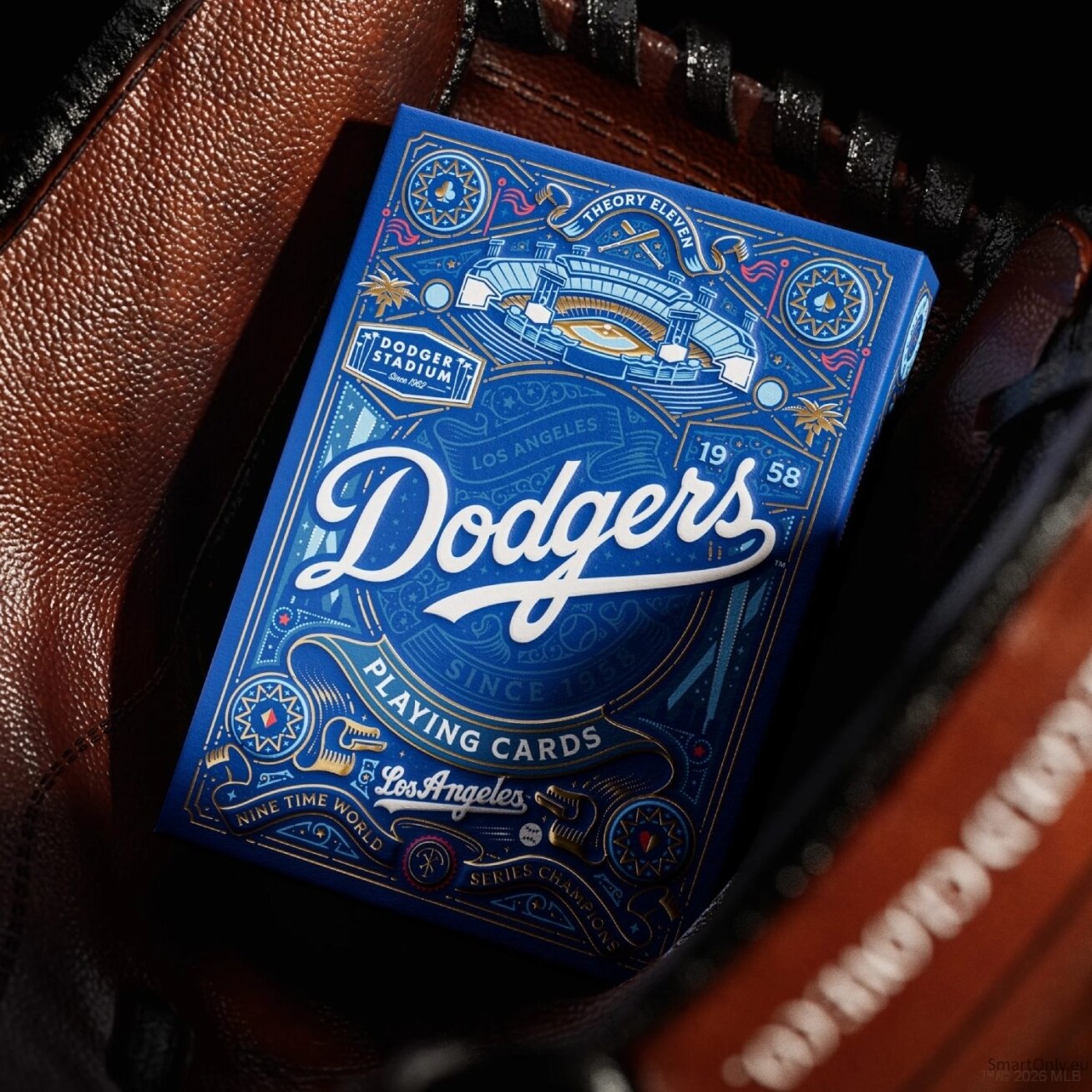 Los Angeles Dodgers žaidimo kortos Theory11 2