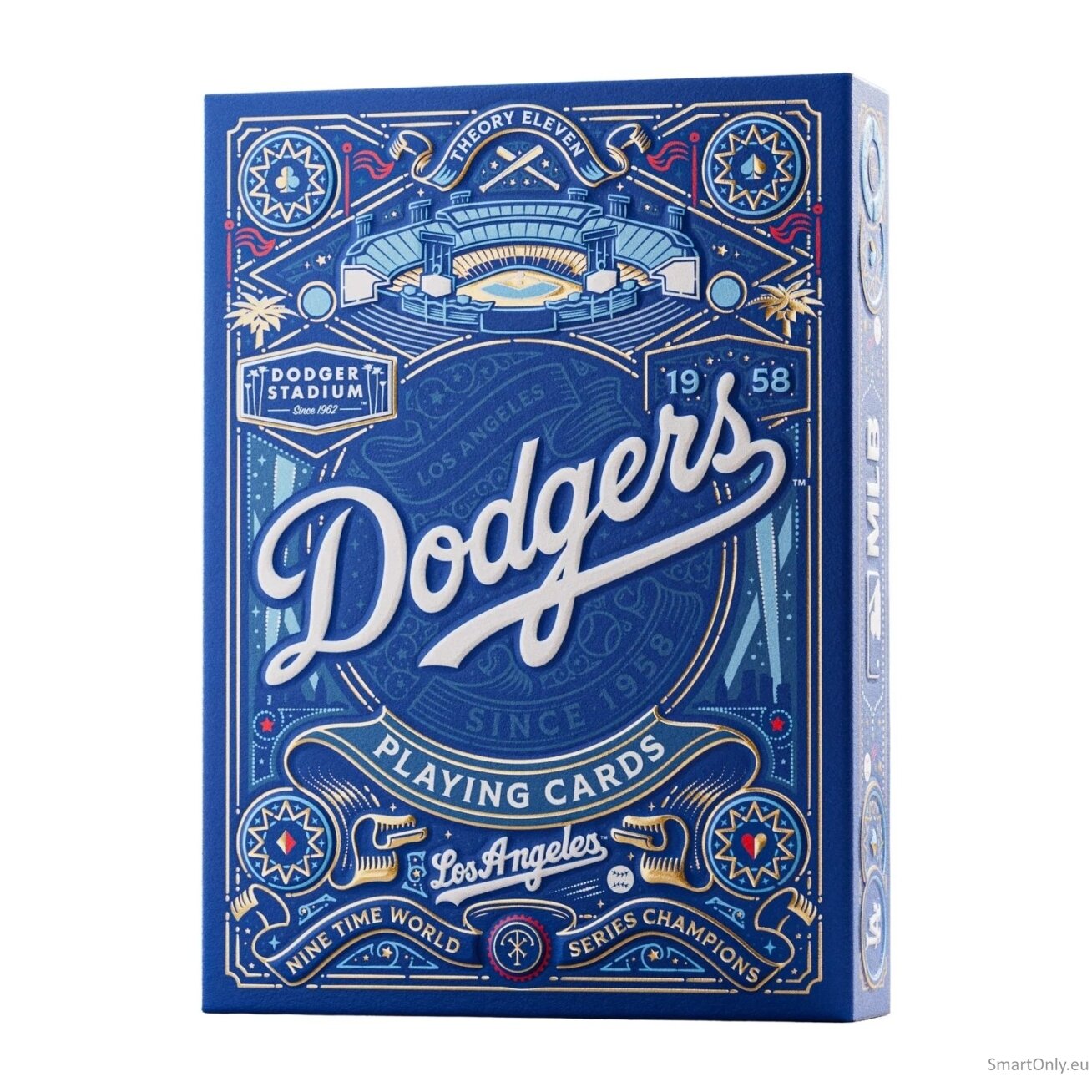 Los Angeles Dodgers žaidimo kortos Theory11 3