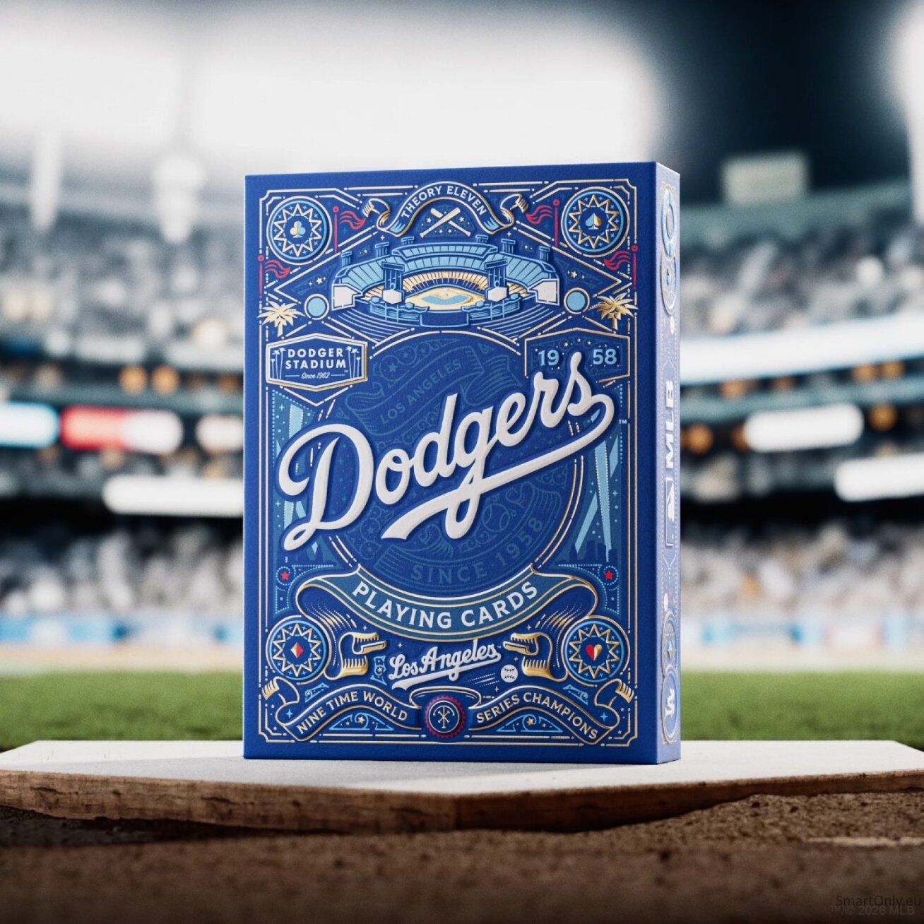 Los Angeles Dodgers žaidimo kortos Theory11 4 Los Angeles Dodgers žaidimo kortos Theory11 4