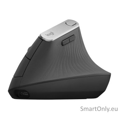 Logitech | Ergonomic Mouse | MX VERTICAL | Wireless | USB, Bluetooth | Graphite Logitech | Ergonomic Mouse | MX VERTICAL | Wireless | USB, Bluetooth | Graphite