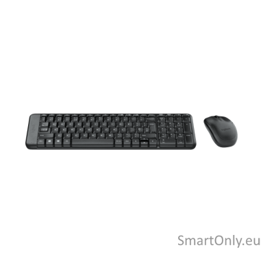 Logitech MK220 Combo Wireless Keyboard and Mouse US Black Logitech