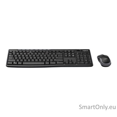 Logitech MK270 Wireless Keyboard and Mouse Combo, Black