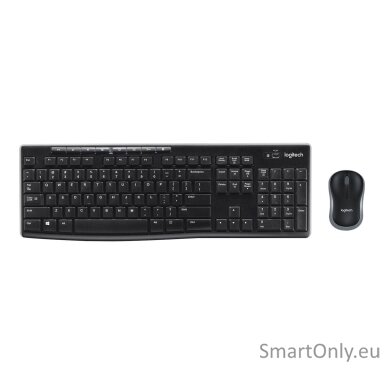 Logitech MK270 Wireless Keyboard and Mouse Combo, Black