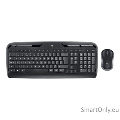 Logitech MK330 | Keyboard and Mouse Set | Wireless | Mouse included | US International | Black Logitech MK330 | Keyboard and Mouse Set | Wireless | Mouse included | US International | Black