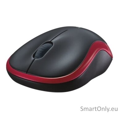Logitech | Mouse | M185 | Wireless | Red Logitech | Mouse | M185 | Wireless | Red