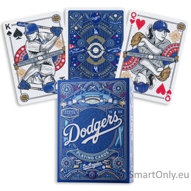 Los Angeles Dodgers žaidimo kortos Theory11