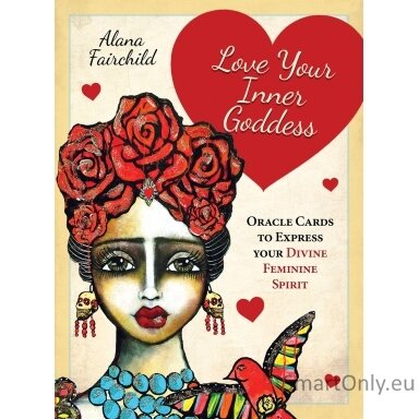 Love Your Inner Goddess Oracle kortos Blue Angel