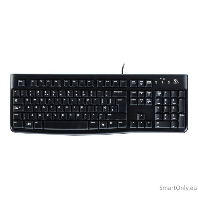 Logitech Desktop MK120 Wired keyboard USB Mouse included US Black 4 Logitech Desktop MK120 Wired keyboard USB Mouse included US Black 4