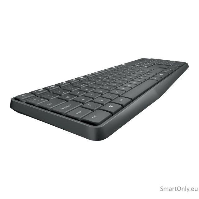 Logitech MK235 Keyboard and Mouse Set Wireless Mouse included Batteries included US Black 475 g 4 Logitech MK235 Keyboard and Mouse Set Wireless Mouse included Batteries included US Black 475 g 4