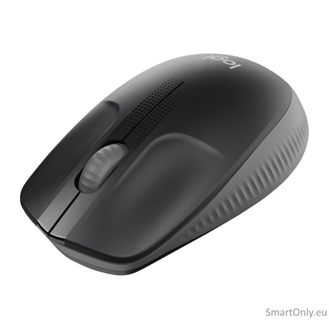 Logitech | Full size Mouse | M190 | Wireless | USB | Mid Grey 6