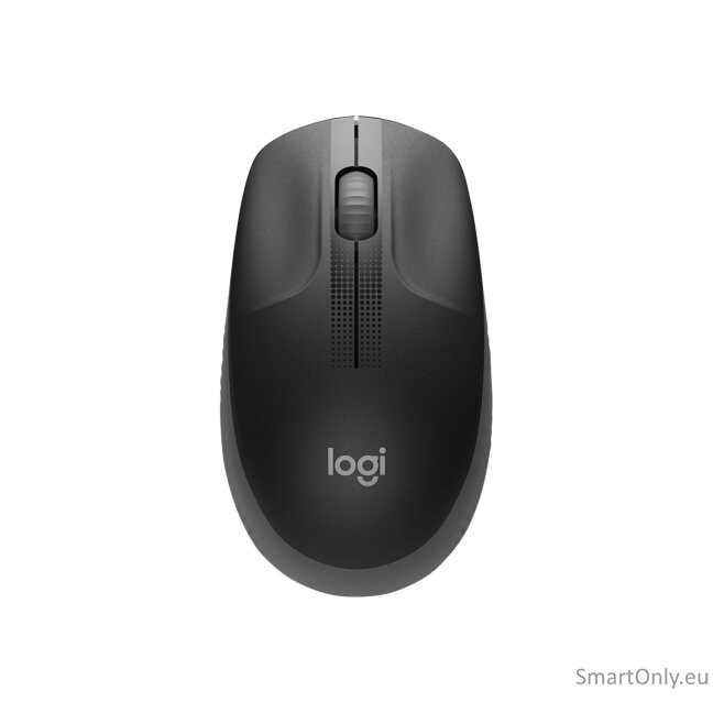 Logitech | Full size Mouse | M190 | Wireless | USB | Mid Grey 7 Logitech | Full size Mouse | M190 | Wireless | USB | Mid Grey 7