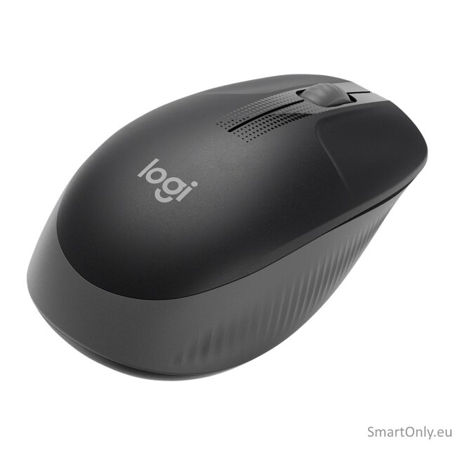 Logitech | Full size Mouse | M190 | Wireless | USB | Mid Grey 8 Logitech | Full size Mouse | M190 | Wireless | USB | Mid Grey 8
