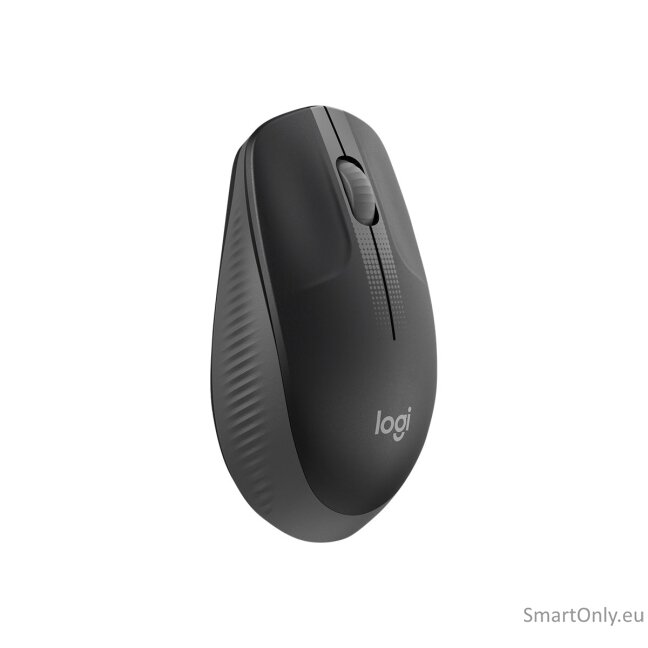 Logitech | Full size Mouse | M190 | Wireless | USB | Mid Grey 10 Logitech | Full size Mouse | M190 | Wireless | USB | Mid Grey 10