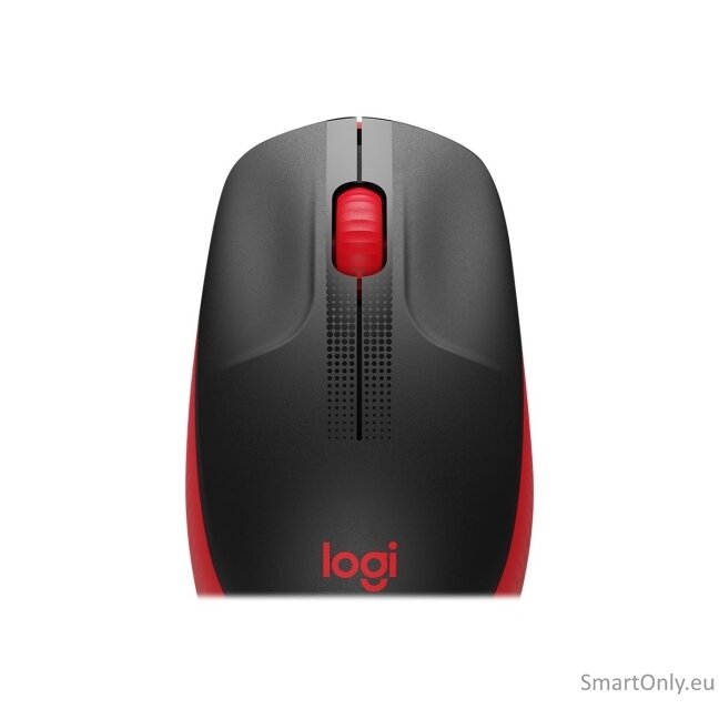 Logitech | Full size Mouse | M190 | Wireless | USB | Red 4