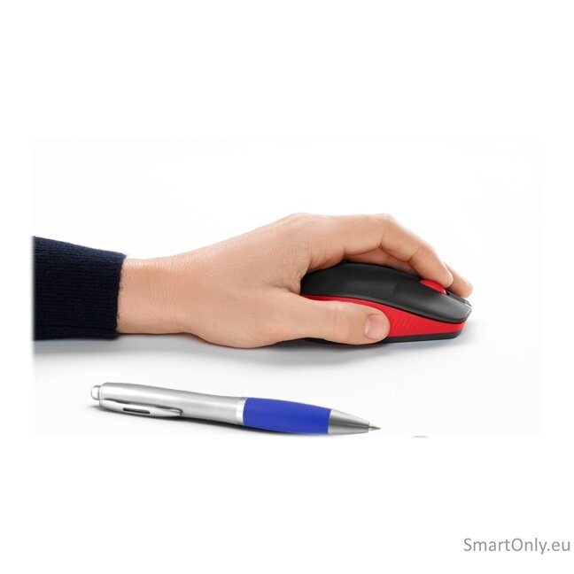 Logitech | Full size Mouse | M190 | Wireless | USB | Red 6