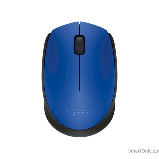Logitech M171 Wireless Mouse Black, Blue 3 Logitech M171 Wireless Mouse Black, Blue 3