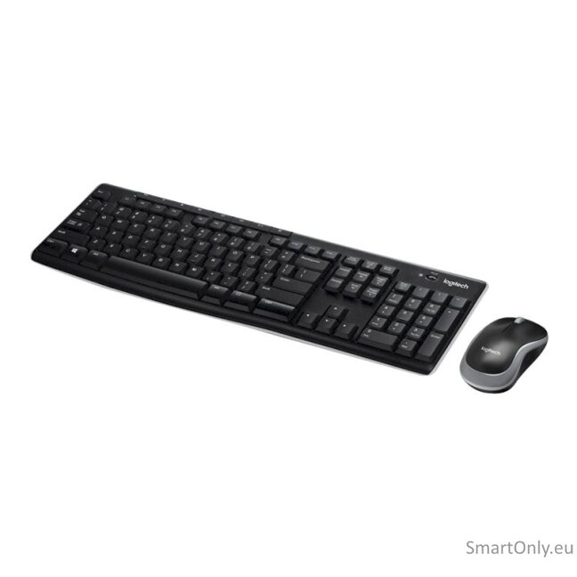 Logitech MK270 Wireless Keyboard and Mouse Combo, Black 2