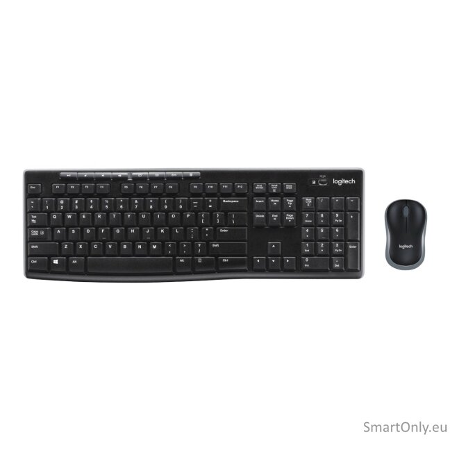 Logitech MK270 Wireless Keyboard and Mouse Combo, Black 4