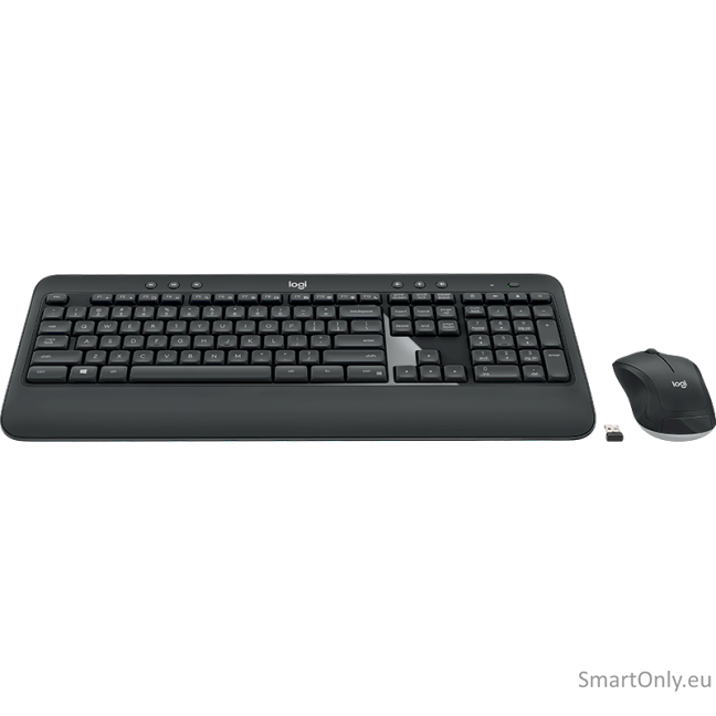 Logitech MK540 Advanced Keyboard and Mouse Set Wireless Mouse included Batteries included US Wireless connection USB Black 2 Logitech MK540 Advanced Keyboard and Mouse Set Wireless Mouse included Batteries included US Wireless connection USB Black 2