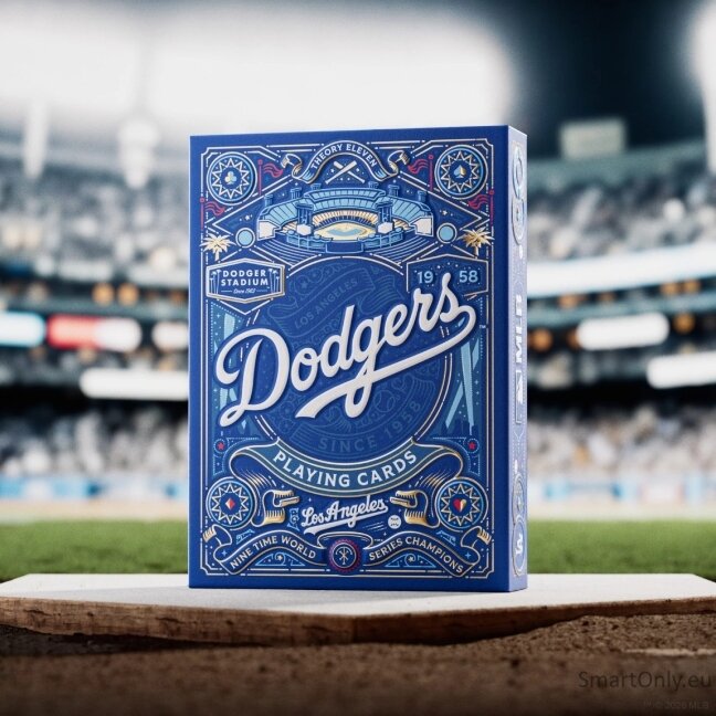 Los Angeles Dodgers žaidimo kortos Theory11 4 Los Angeles Dodgers žaidimo kortos Theory11 4