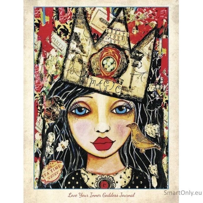 Love Your Inner Goddess Journal užrašinė Blue Angel Love Your Inner Goddess Journal užrašinė Blue Angel
