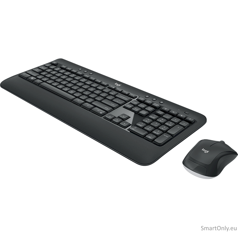 Logitech MK540 Advanced Keyboard and Mouse Set Wireless Mouse included Batteries included US Wireless connection USB Black 1 Logitech MK540 Advanced Keyboard and Mouse Set Wireless Mouse included Batteries included US Wireless connection USB Black 1